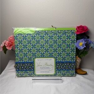 NWT Vera Bradley Daisy Daisy File Folders Retired Pattern